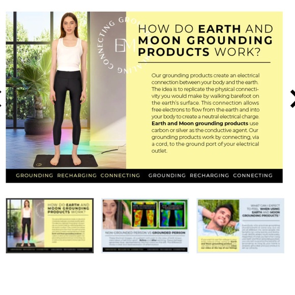 EUC Earth and Moon Grounding mat 36”x24” - Picture 10 of 12